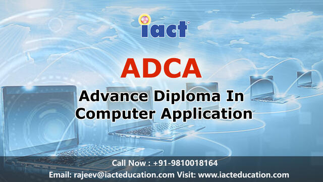Advanced Diploma in Computer Applications